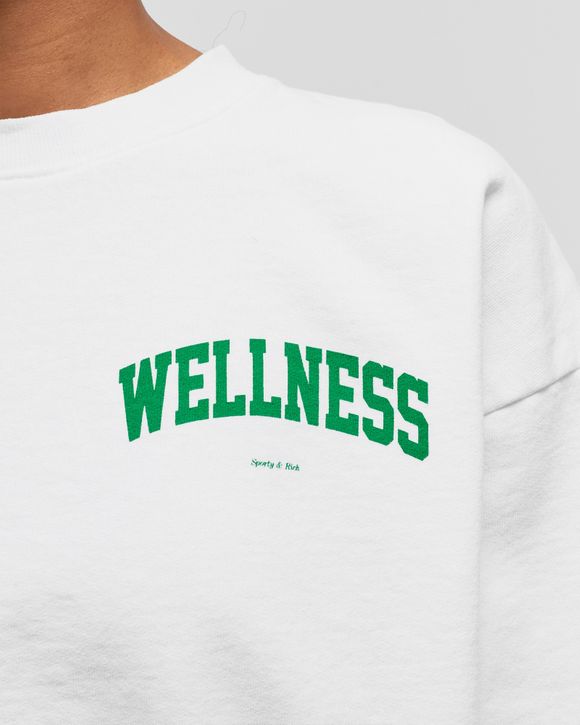 Sporty&Rich｜ (Wellness Ivy Crewneck - Ballet/White (WS0 Wellness Ivy Crewneck - Ballet/White – Sporty & Rich
