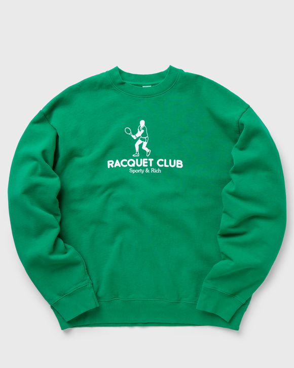 スウェット・トレーナー Sporty & Rich Club Crewneck Sweatshirt CR654GS Sporty & Rich Racquet Club Crewneck Green | BSTN Store