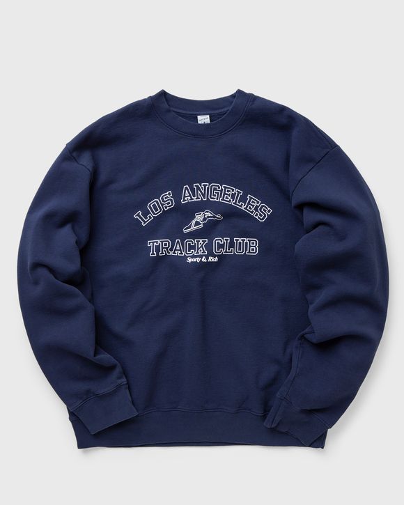 スウェット・トレーナー Sporty & Rich Track Club Crewneck Sweatshirt CR656NA Sporty & Rich Track Club Crewneck Blue | BSTN Store