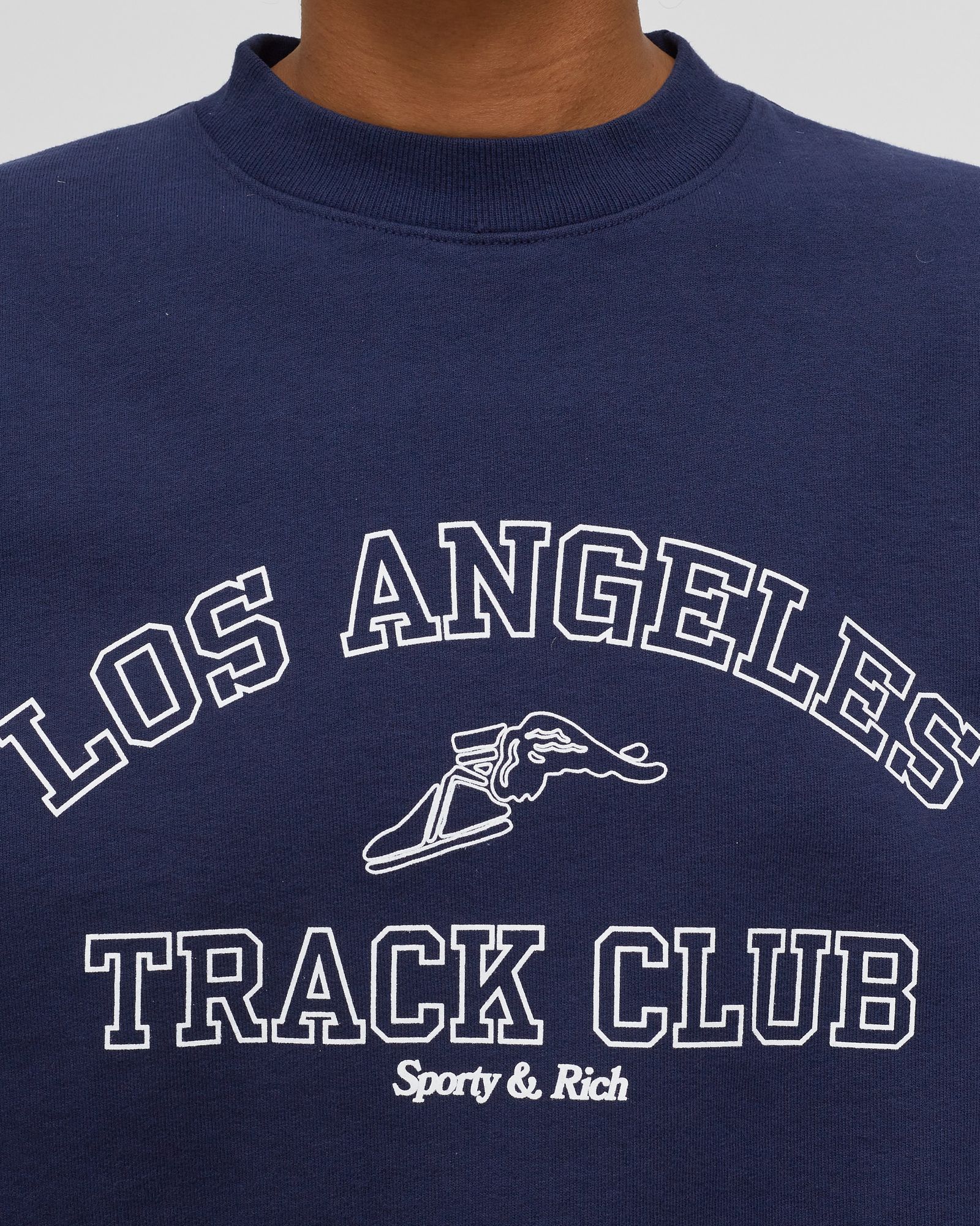 Track Club Crewneck