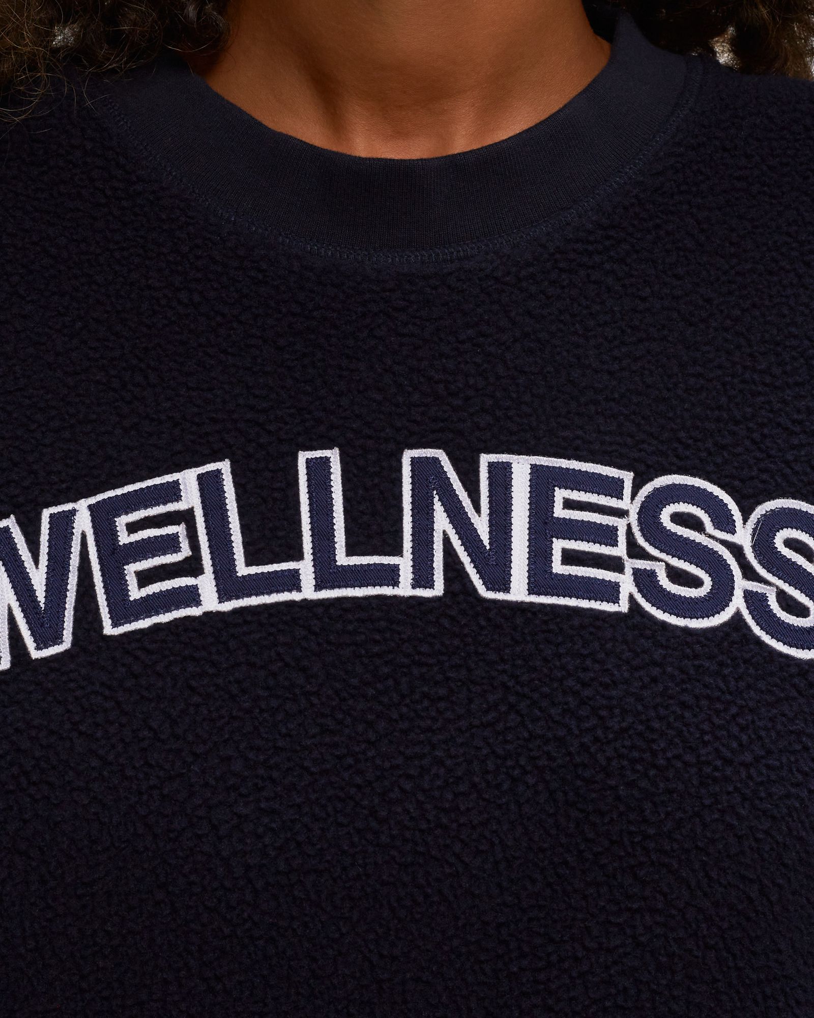 WMNS Sherpa Fleece Cropped Crewneck