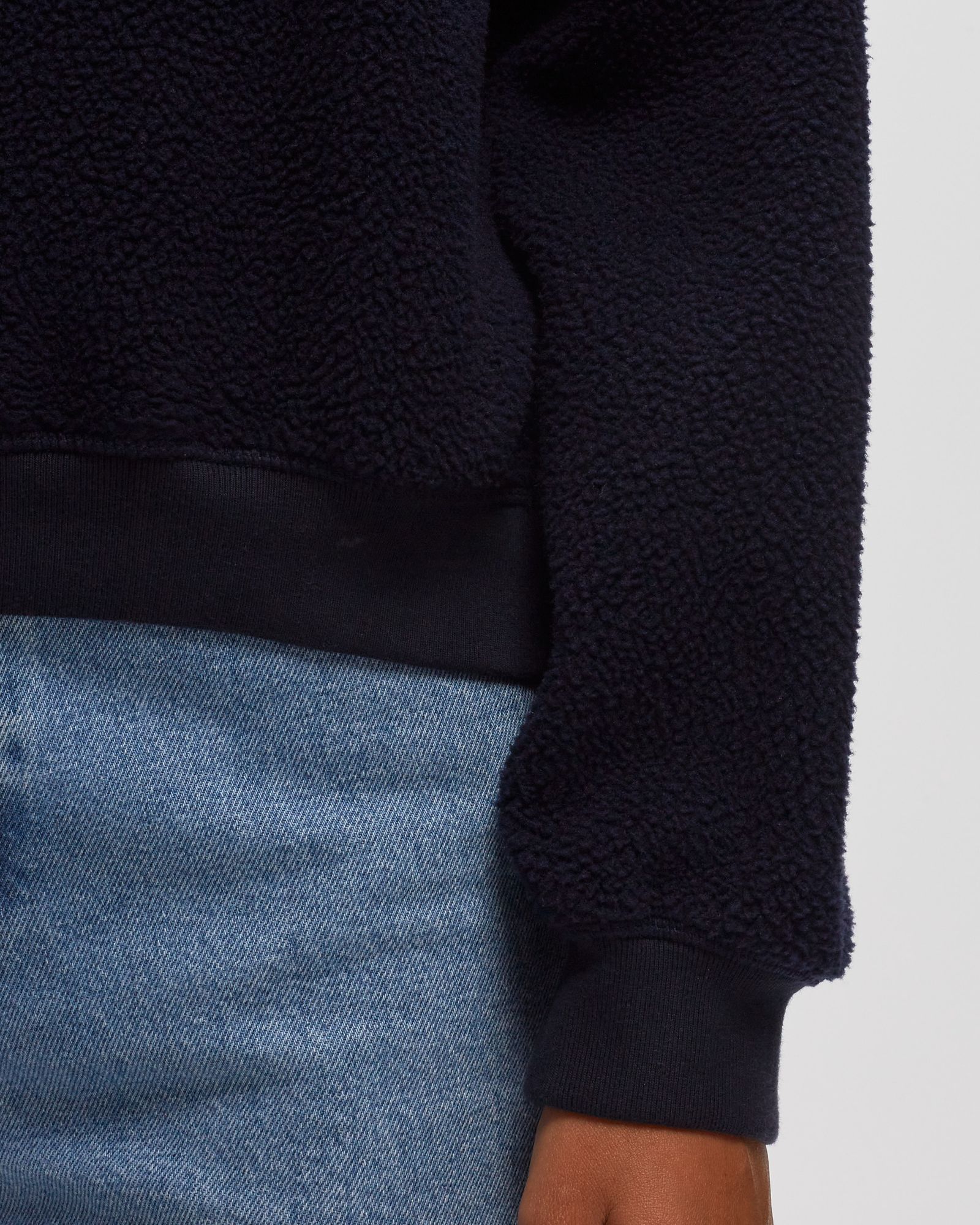 WMNS Sherpa Fleece Cropped Crewneck
