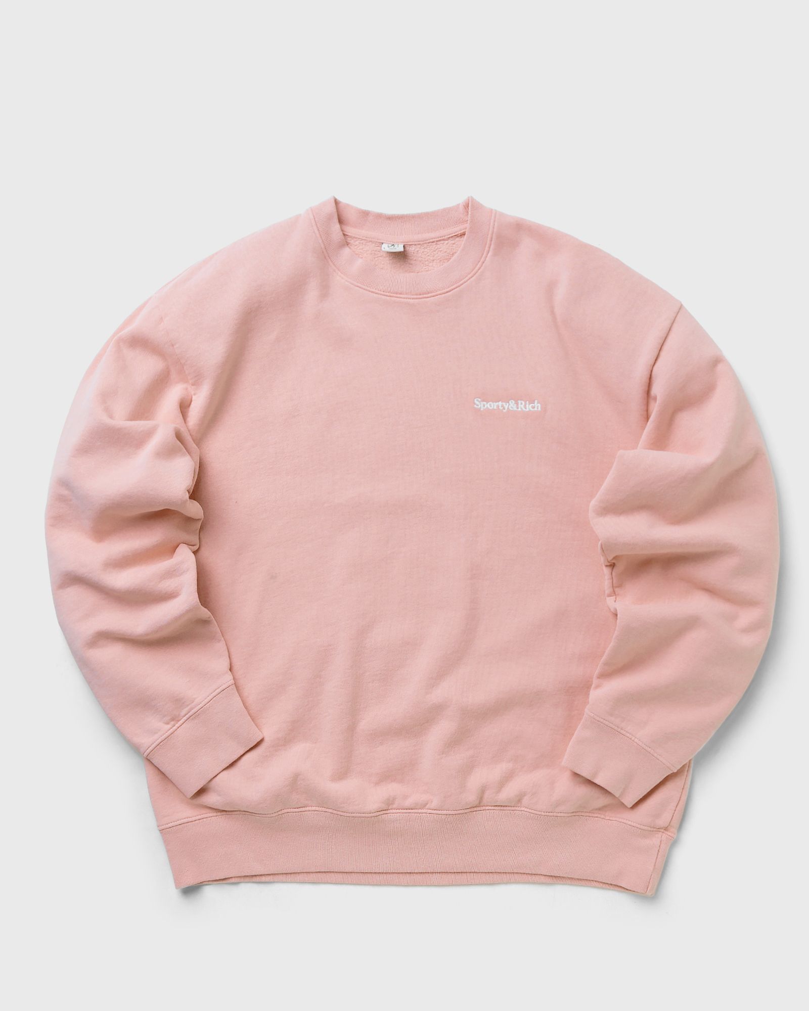 Serif Embroidered Crewneck