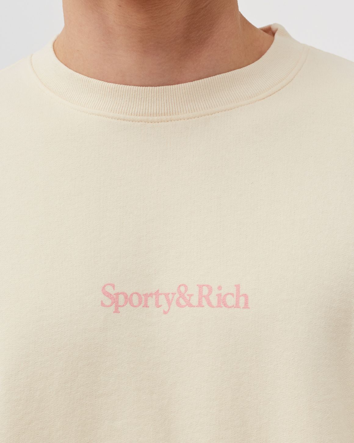 スウェット・トレーナー Sporty & Rich New Healthy Sweatshirt CR633CR Sporty & Rich New Health Crewneck White | BSTN Store