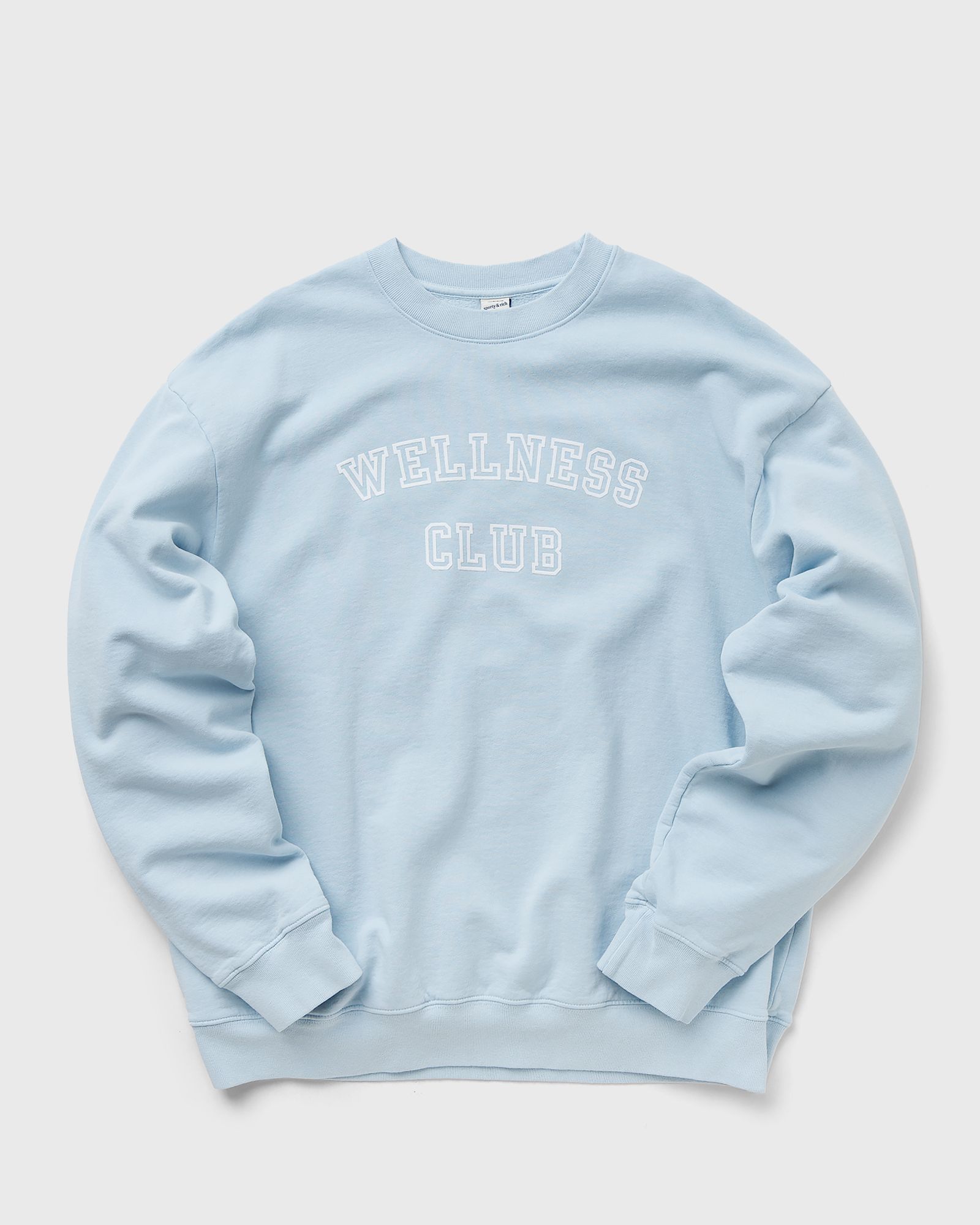 Wellness Club Flocked Crewneck