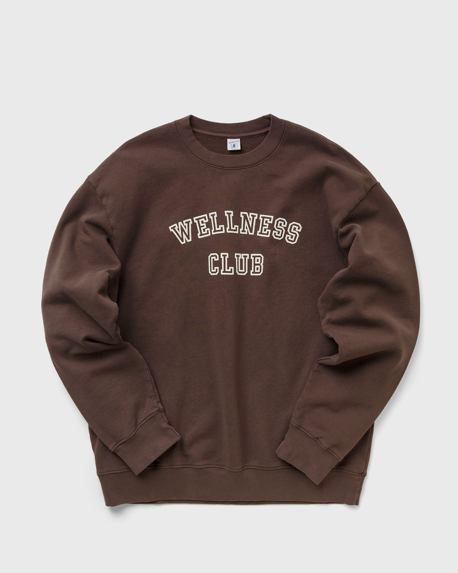 Wellness Club Flocked Crewneck