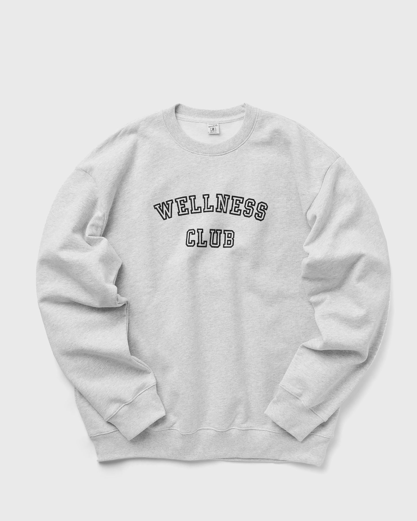 Wellness Club Flocked Crewneck