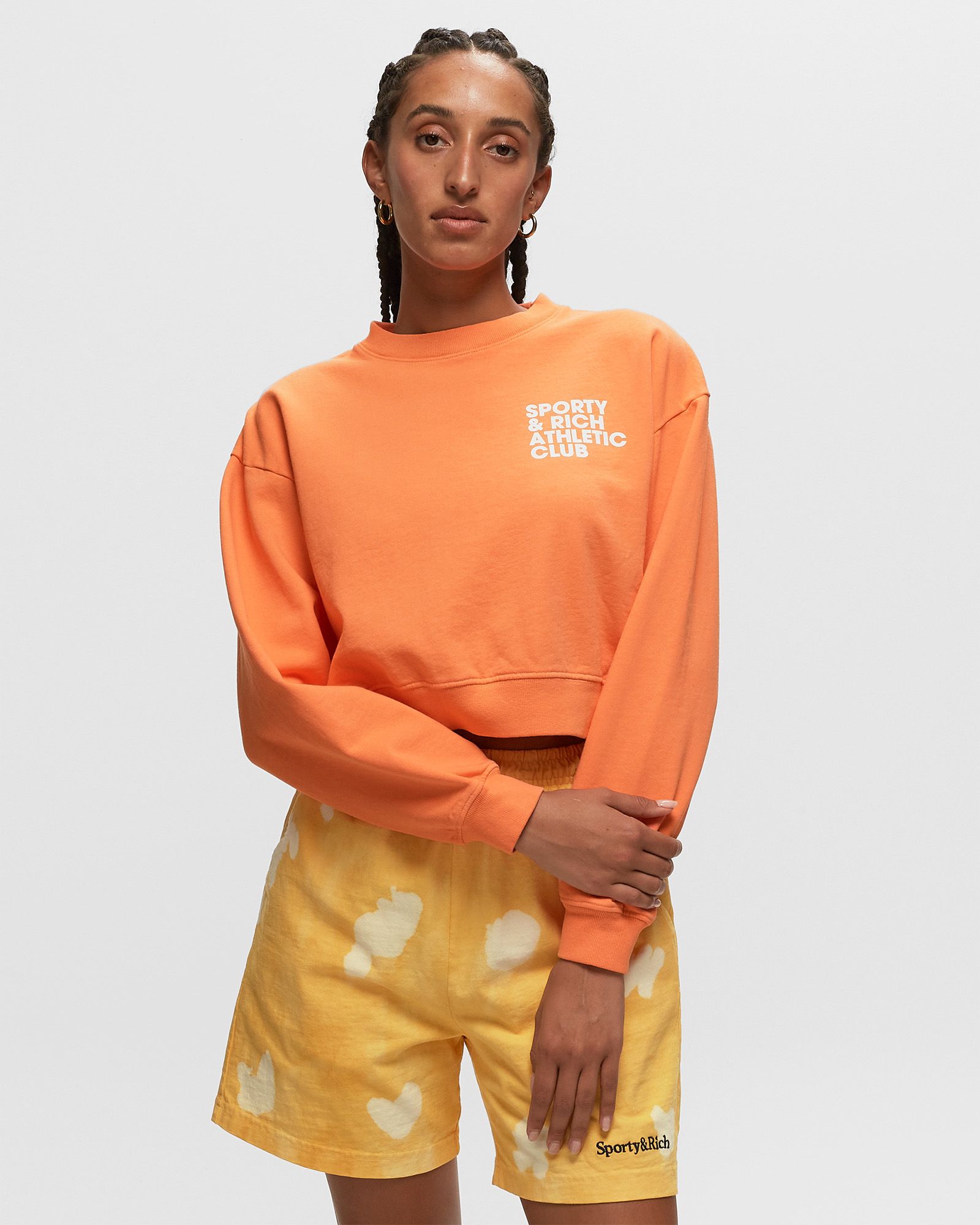 Exercise Often Cropped Crewneck