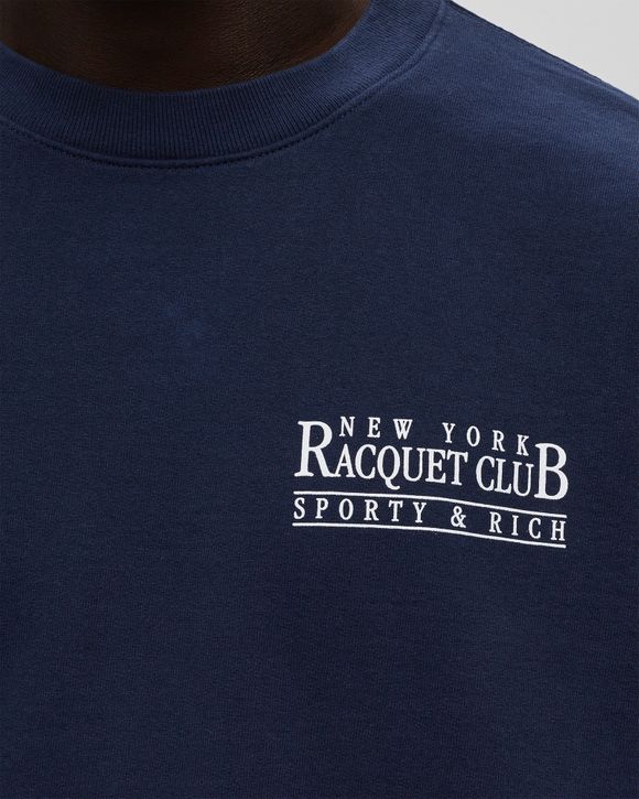 Sporty & Rich NY Racquet Club Crewneck Blue | BSTN Store