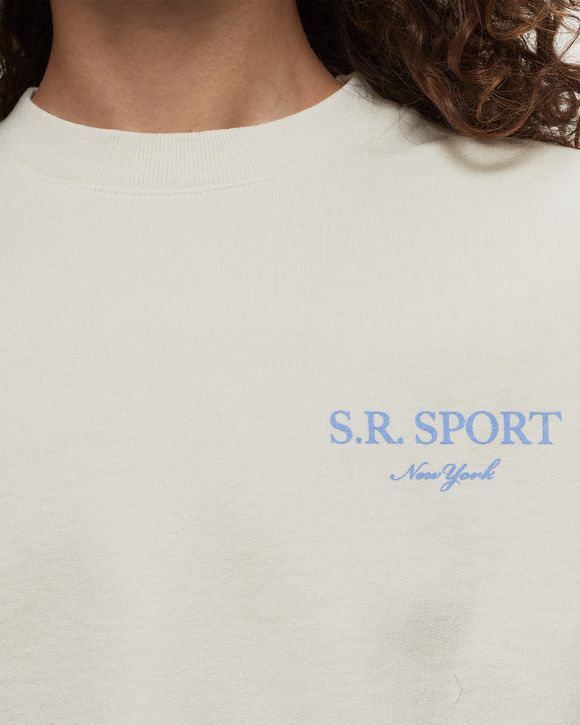 Sporty & Rich Wimbledon Crewneck White | BSTN Store