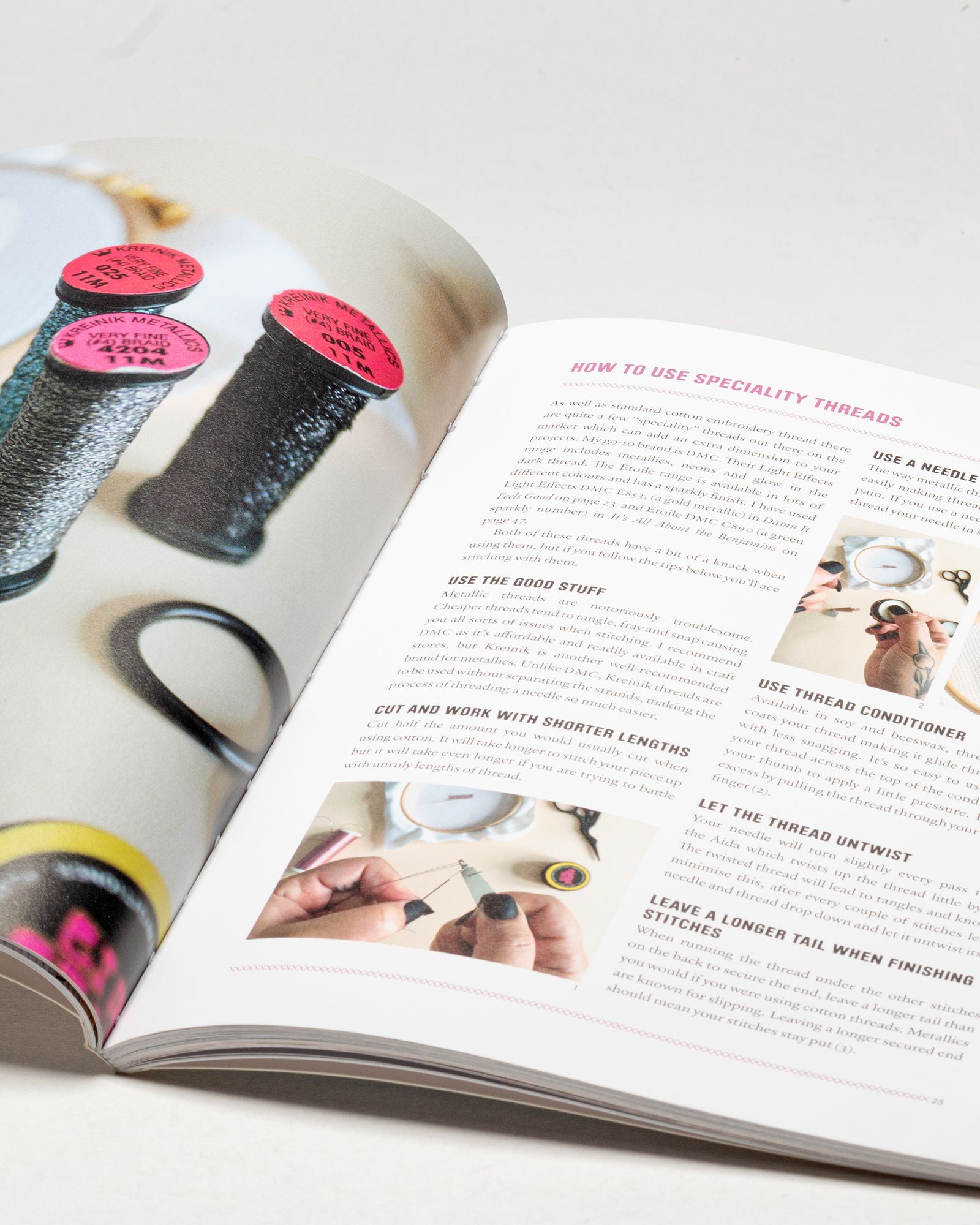 "Cross Stitch or Die Tryin'" by Kate Blandford