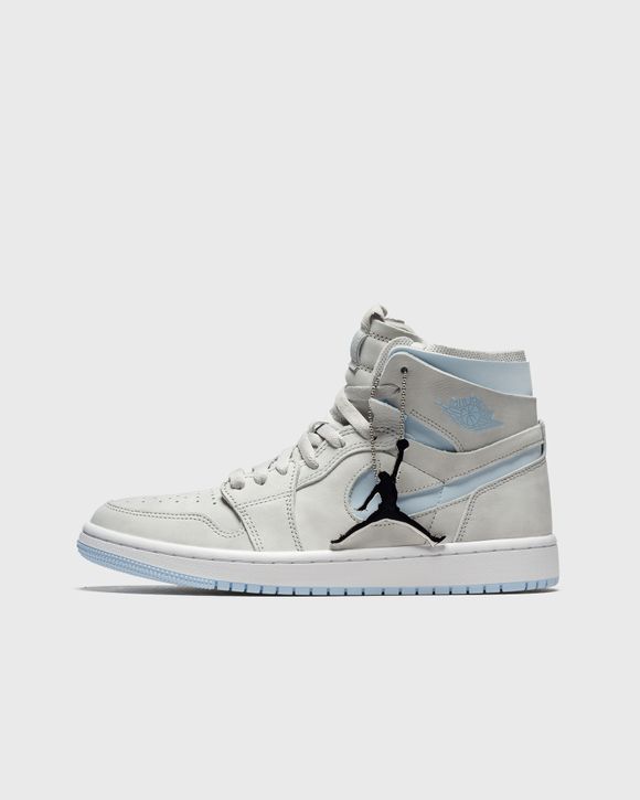 Jordan WMNS Air Jordan 1 Zoom Air Comfort Grey - GREY FOG/CELESTINE  BLUE-WHITE