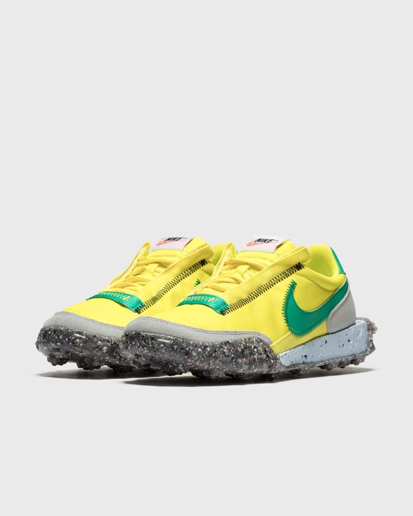 WMNS WAFFLE RACER CRATER - YELLOW STRIKE/ROMA GREEN-PHOTON DUST