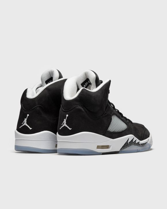 Jordan 5 best sale black white