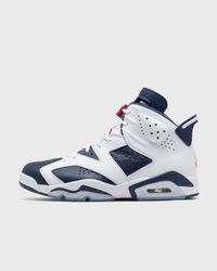 AIR JORDAN 6 RETRO "White And Midnight Navy"