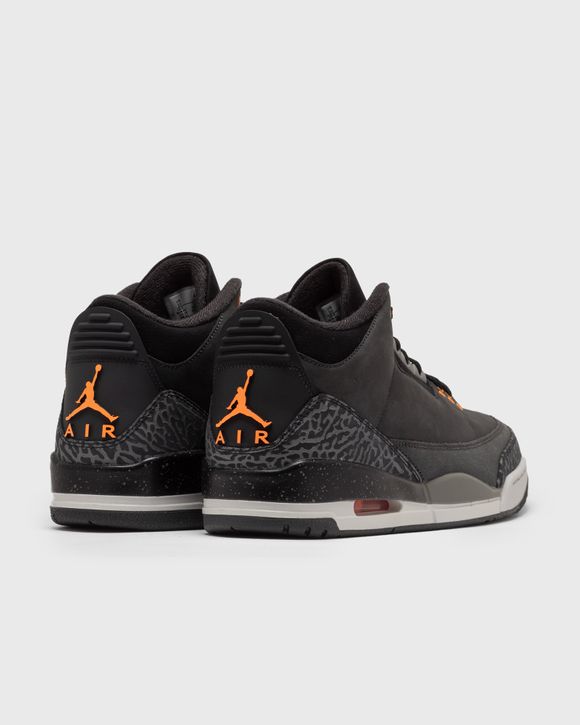 Jordan Air Jordan 3 Retro 'Fear' Black - NIGHT STADIUM/TOTAL ORANGE-BLACK