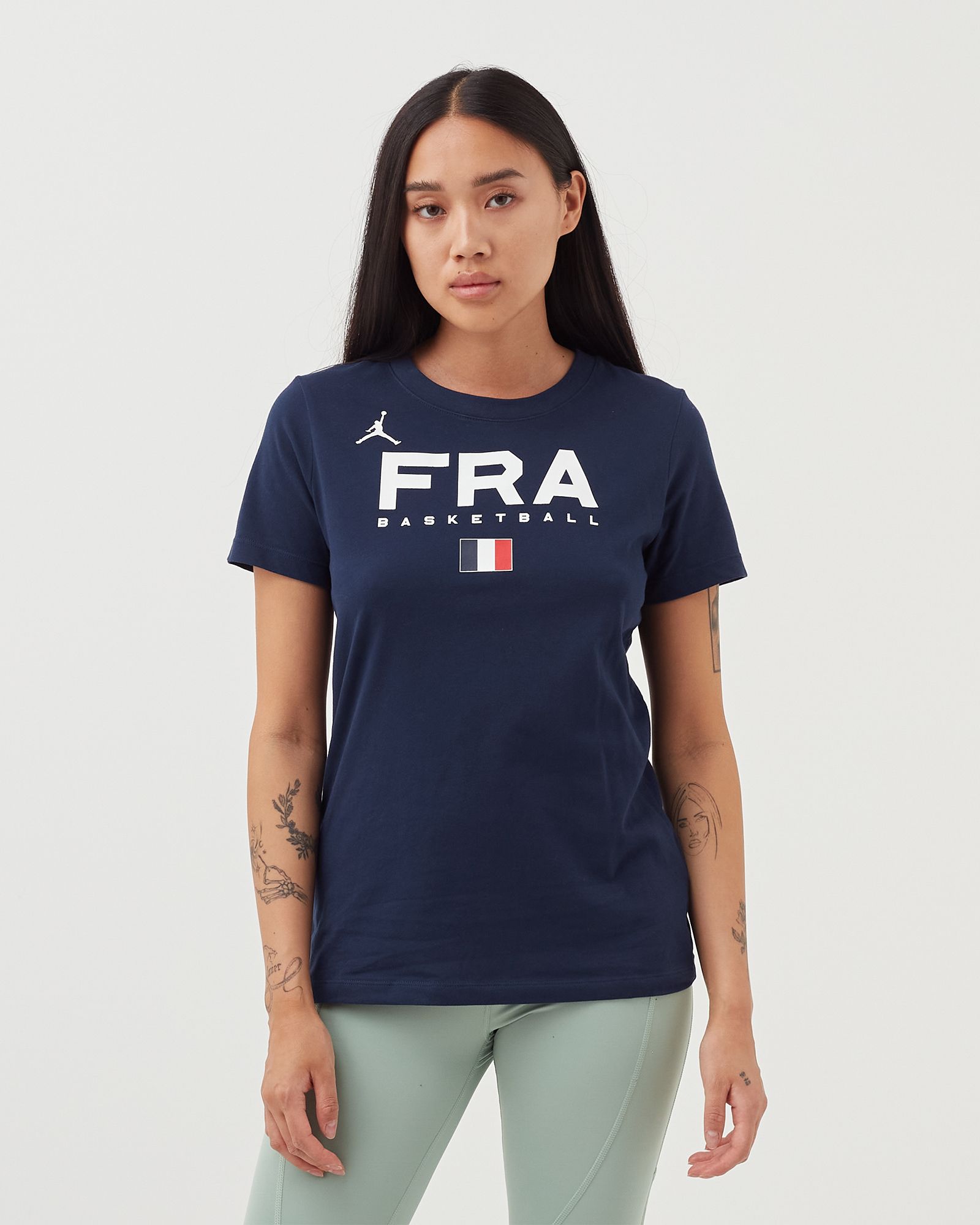 WMNS France Jordan Dri-FIT Practice Tee 'TOKYO 2020'