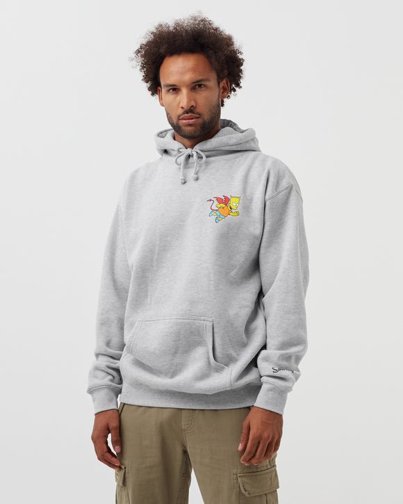 Market Chinatown Market x The Simpsons Devil Arc Hoodie Grey BSTN Store