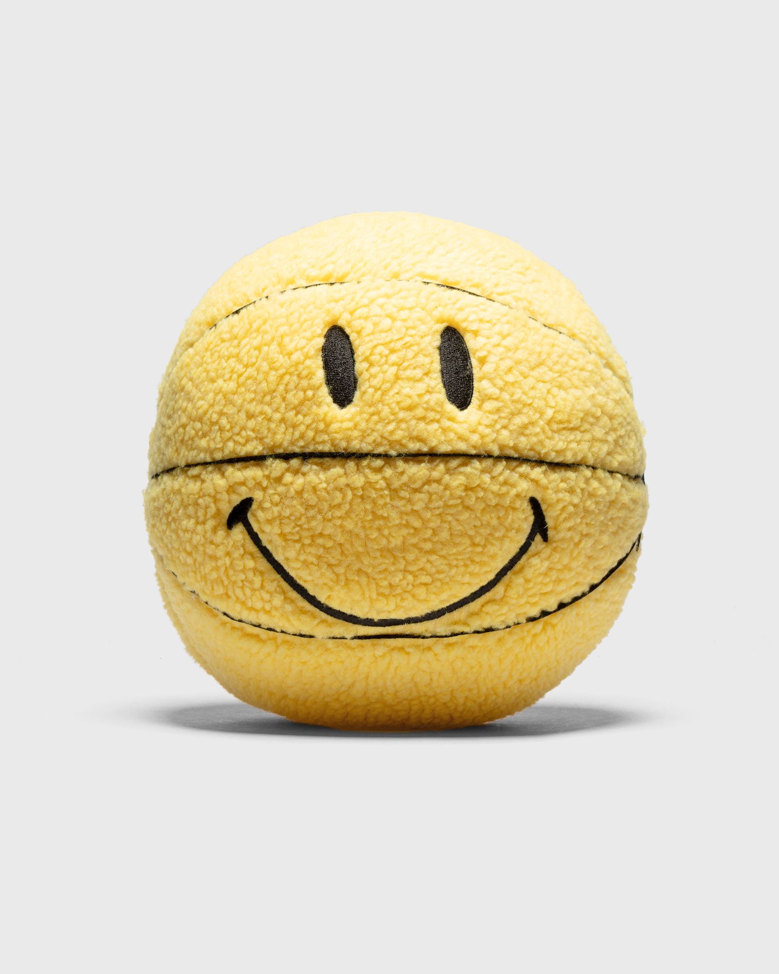 Smiley Sherpa Basketball Pillow