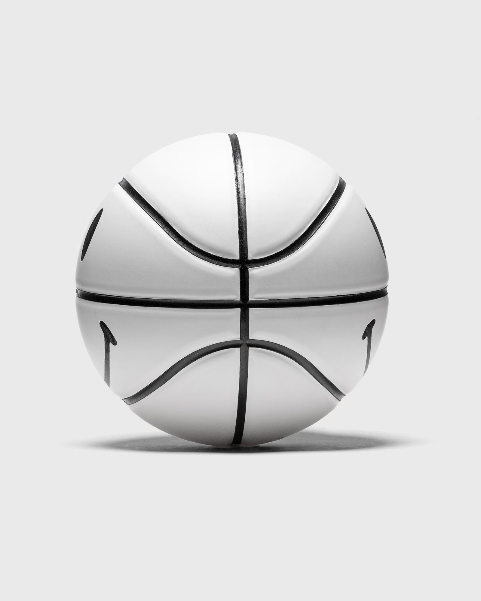 White SMILEY Basketball