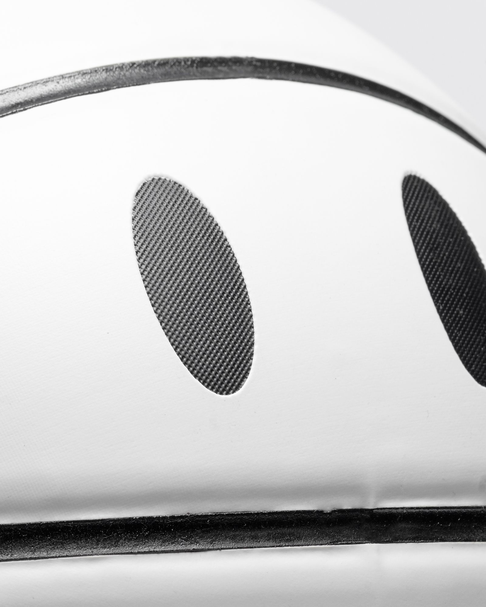 White SMILEY Basketball