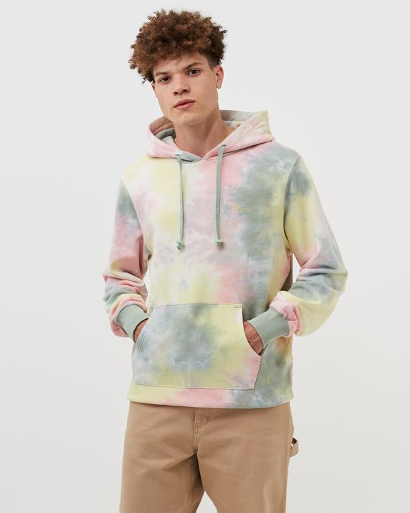 Clottee SCRIPT TIE DYE HOODIE Multi - MULTI