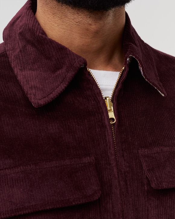 CONTRAST LINING HARRINGTON JACKET