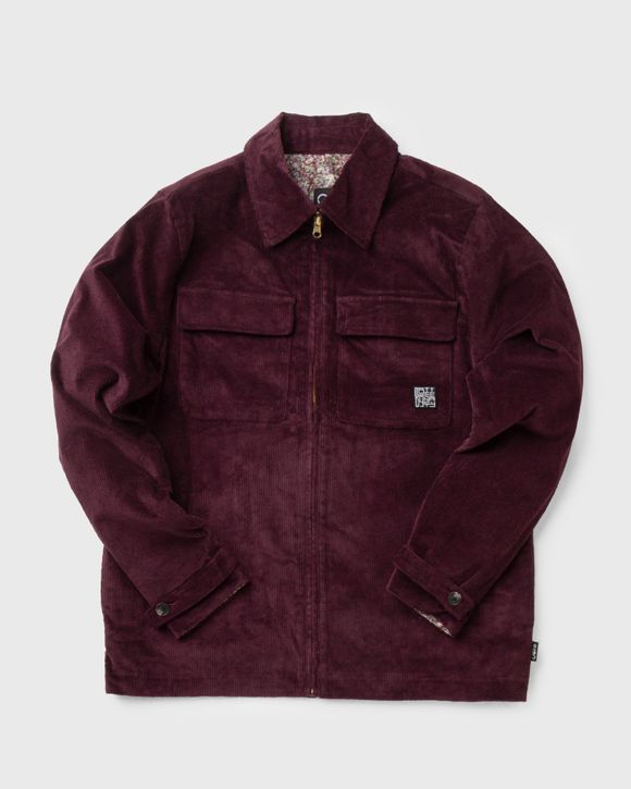 CONTRAST LINING HARRINGTON JACKET