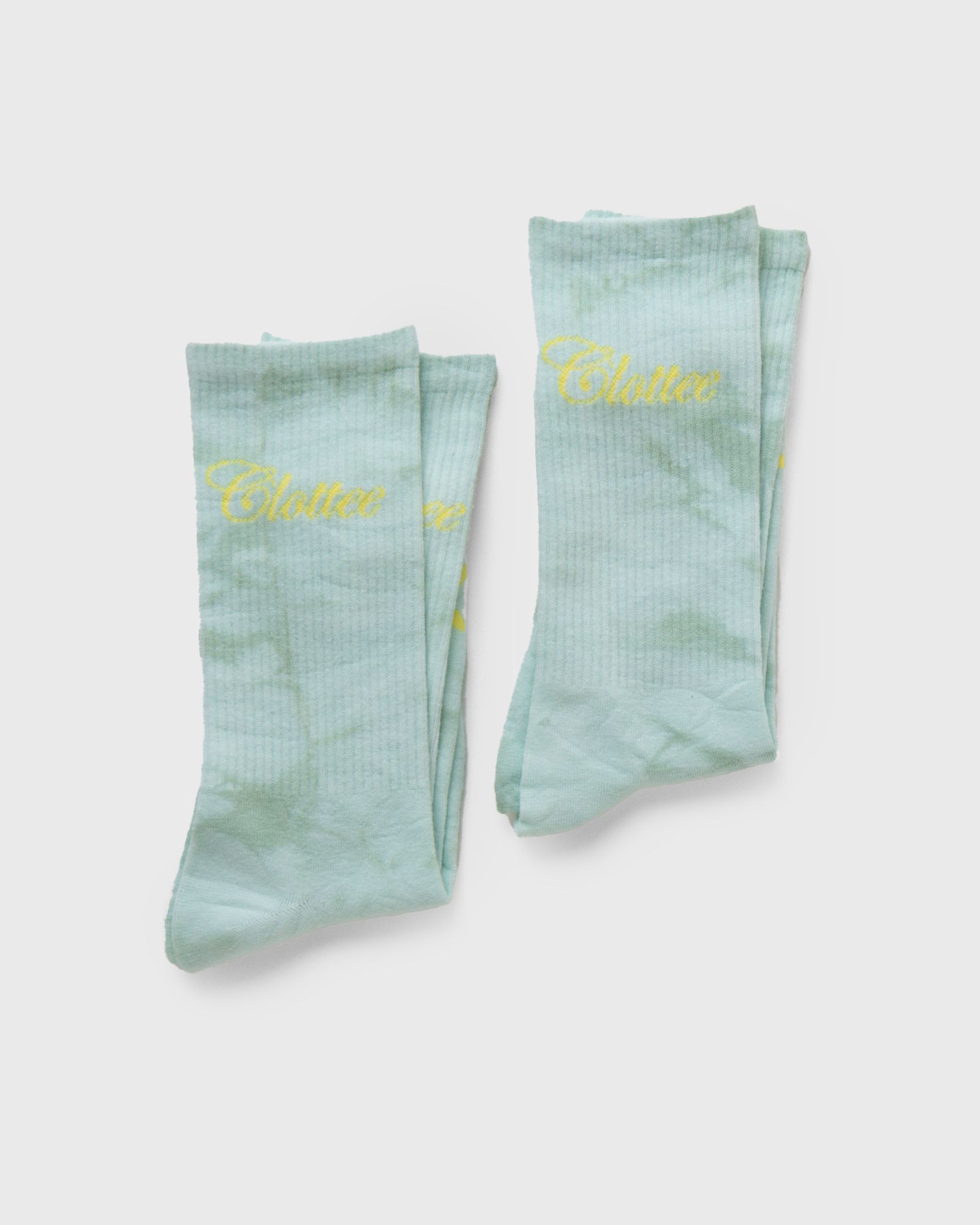SCRIPT TIE DYE SOCKS (2 PAIR SET)