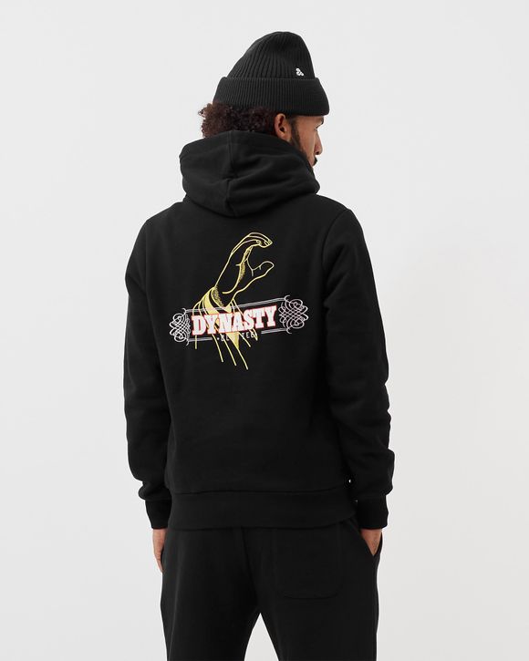 Clottee DYNASTY ZIP UP HOODIE Black - BLACK