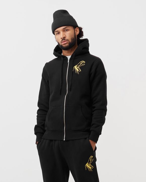 Clottee DYNASTY ZIP UP HOODIE Black - BLACK