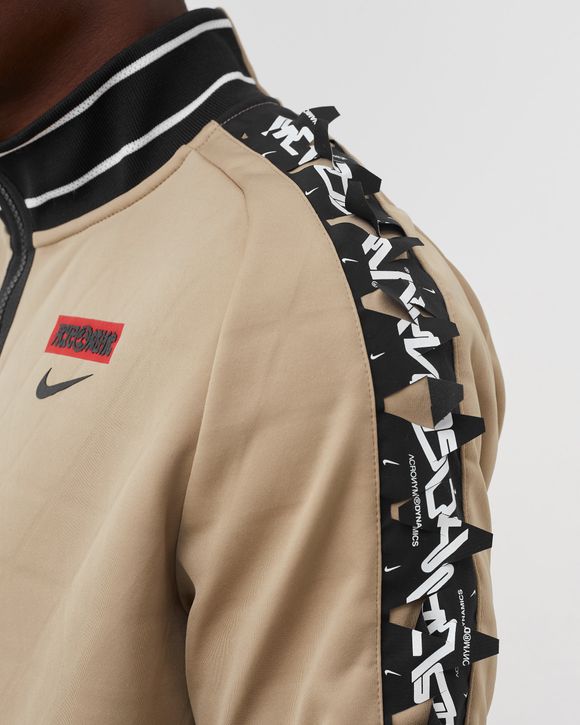 Nike Nike x ACRONYM KNIT JACKET Brown - KHAKI/BLACK