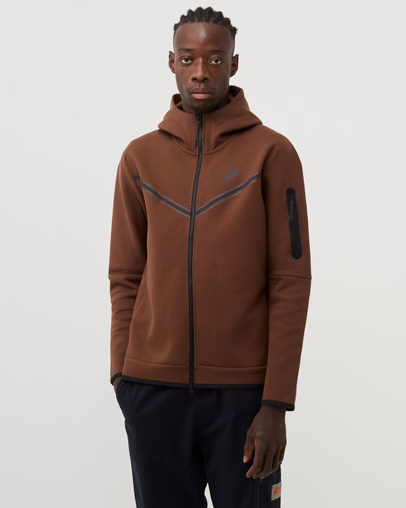 wapenkamer Oriënteren pion Nike Sportswear Tech Fleece Full-Zip Hoodie Brown | BSTN Store