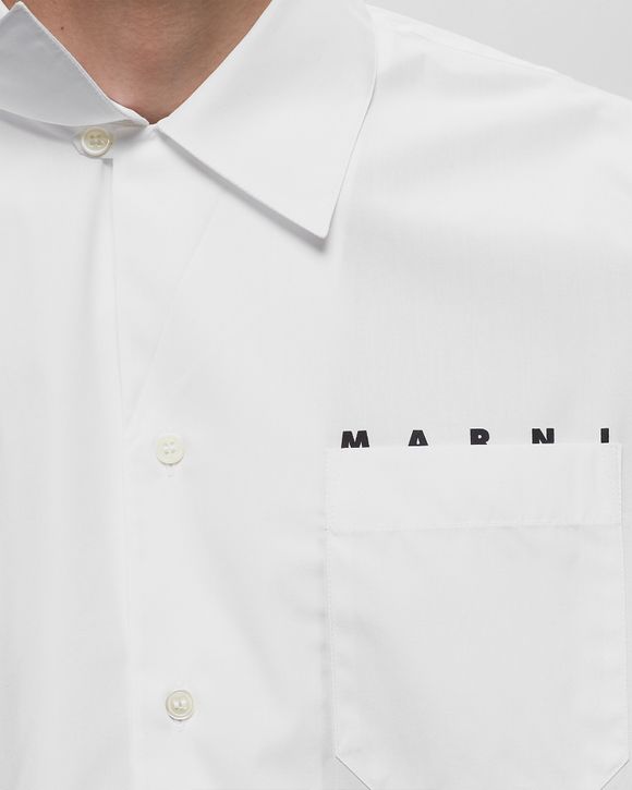 Marni Corduroy Shirt - Lemonade Iconic Damier Print on Garmentory