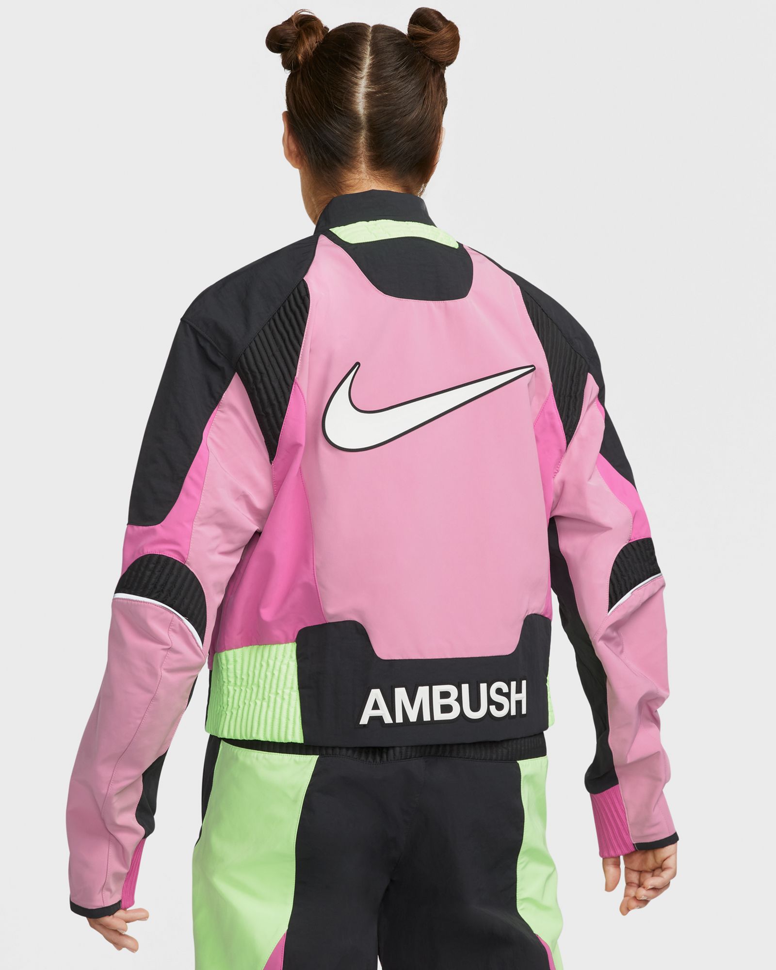 【NIKE】★NIKE x AMBUSH NRG モーターサイクルジャケット Nike NIKE X AMBUSH NRG MOTO JACKET UNISEX Pink | BSTN Store