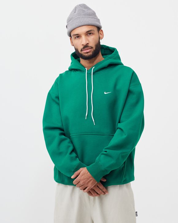 Nike swoosh hoodie green sale