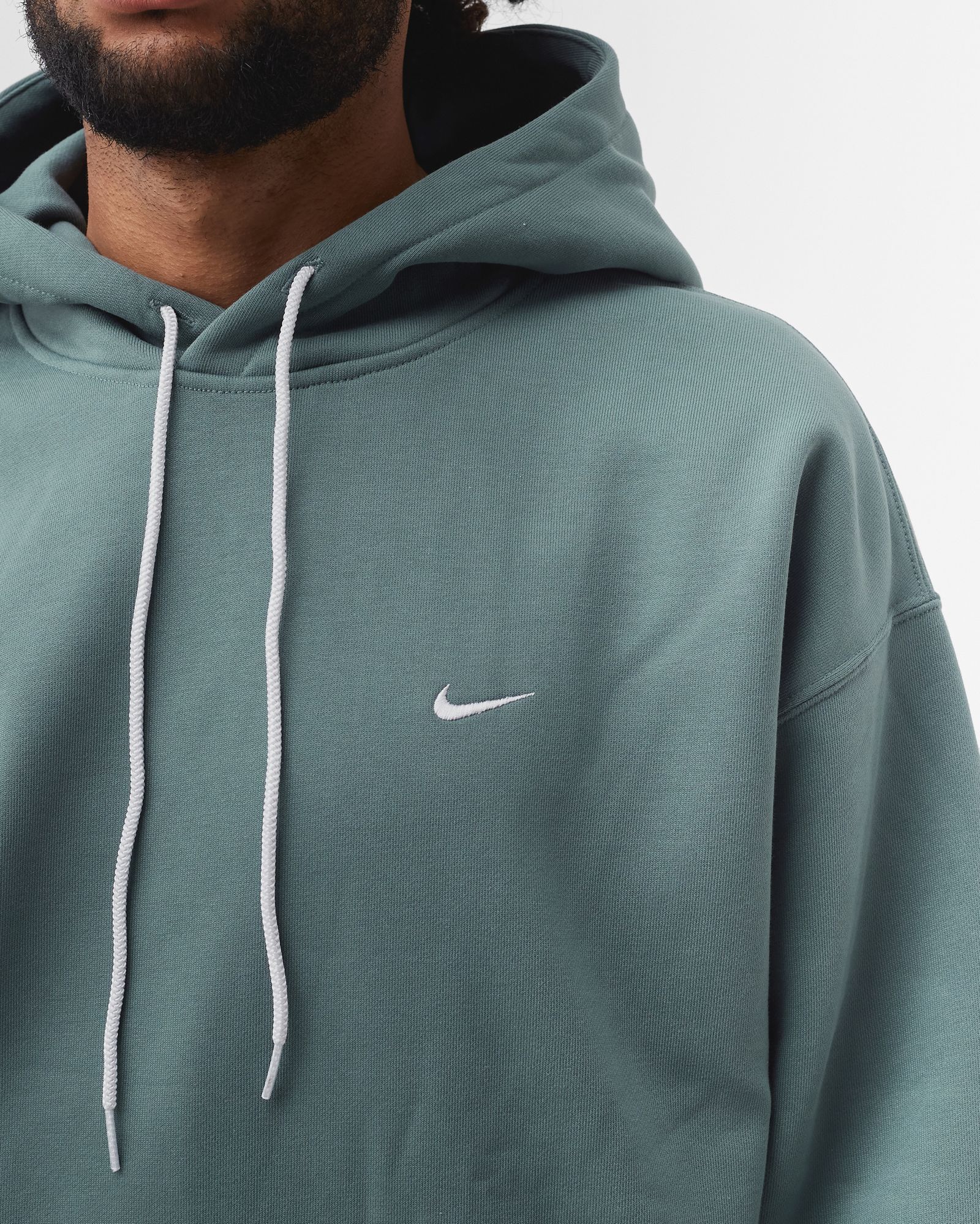 NIKELAB SOLO SWOOSH FLEECE HOODIE