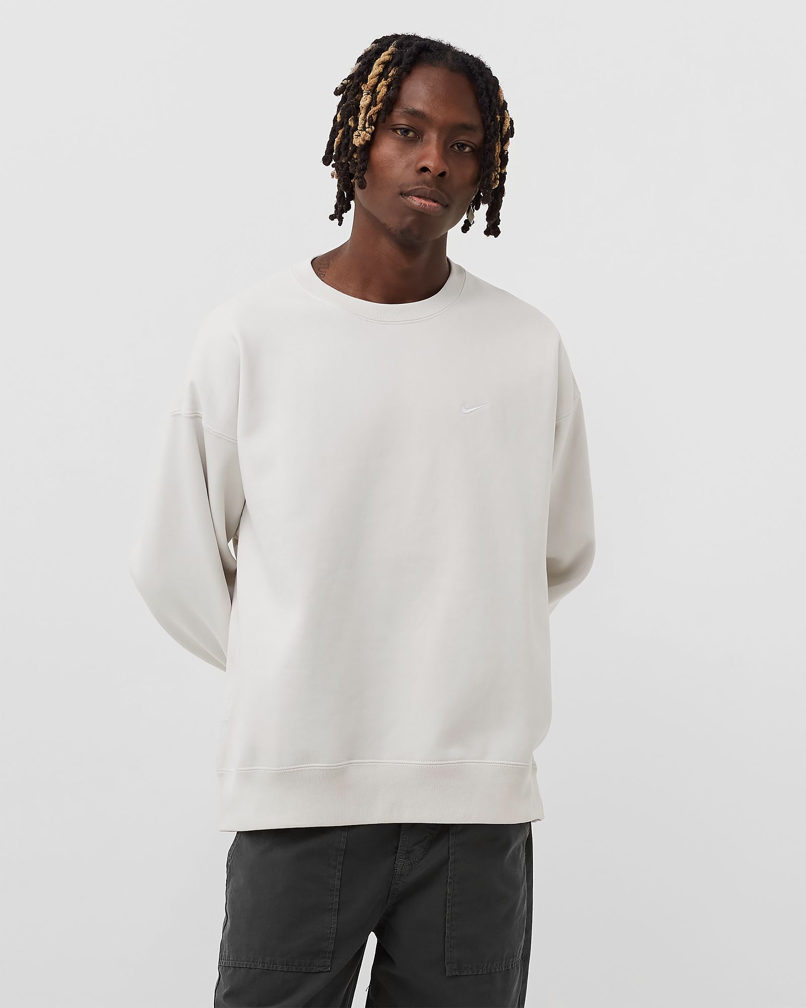 Solo Swoosh Fleece Crew