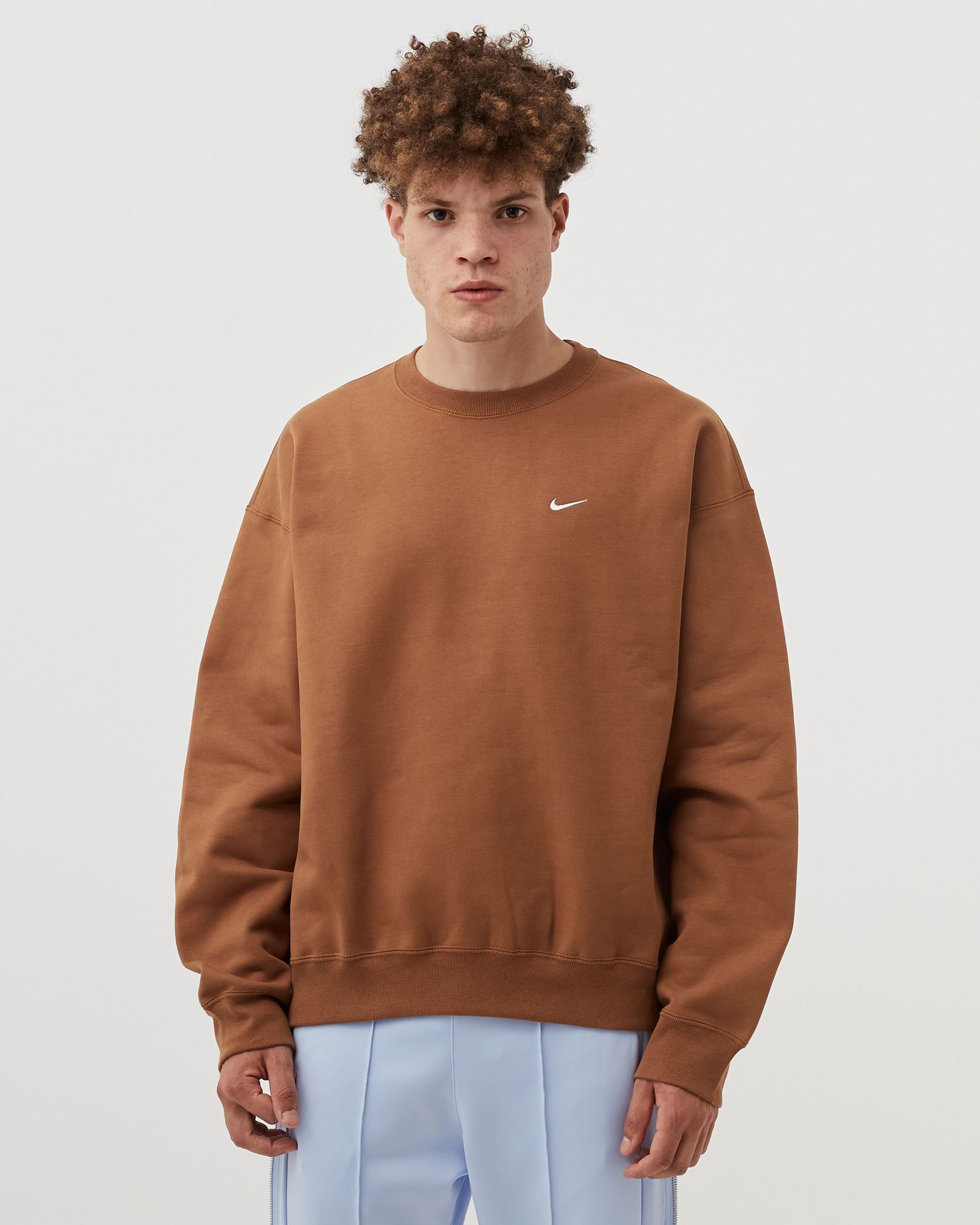 Solo Swoosh Fleece Crew