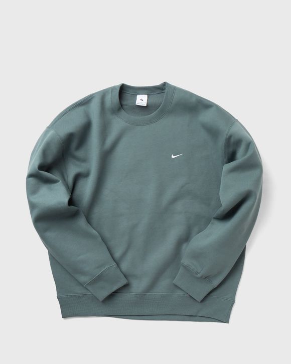 Nike NikeLab Fleece Crew sweatshirt Green - HASTA/WHITE