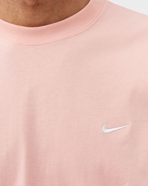 Nike NikeLab T Shirt Pink BLEACHED CORAL WHITE