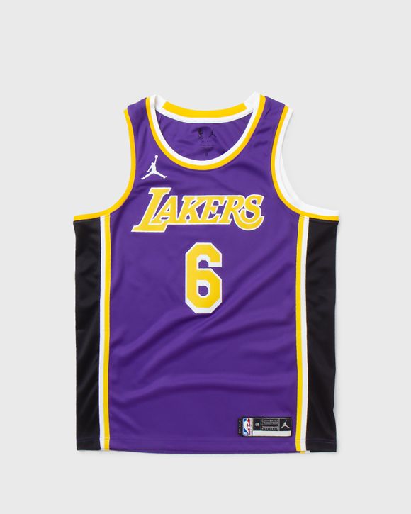 Men's Los Angeles Lakers Statement Edition Jordan Dri-Fit NBA Swingman Jersey in Purple, Size: XS | DO9530-505