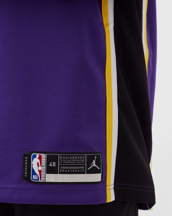 Men's Nba Lakers 6 LeBron James Basketball Statement Jersey Violet 2019/2020