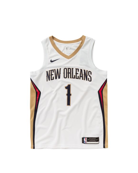 Nike New Orleans Pelicans Men's City Edition Swingman Jersey - Zion Williamson - White