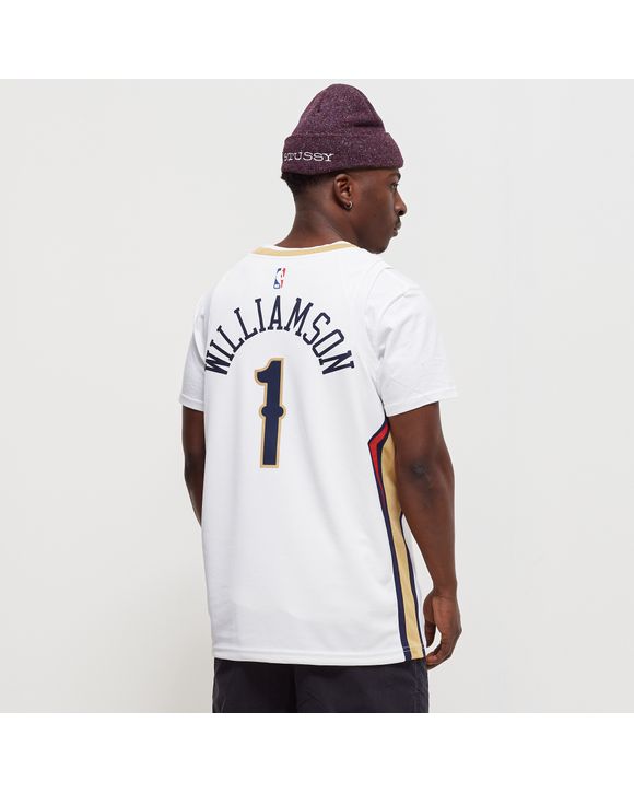 New Orleans Pelicans Nike Association Edition Swingman Jersey - White - Zion  Williamson - Unisex