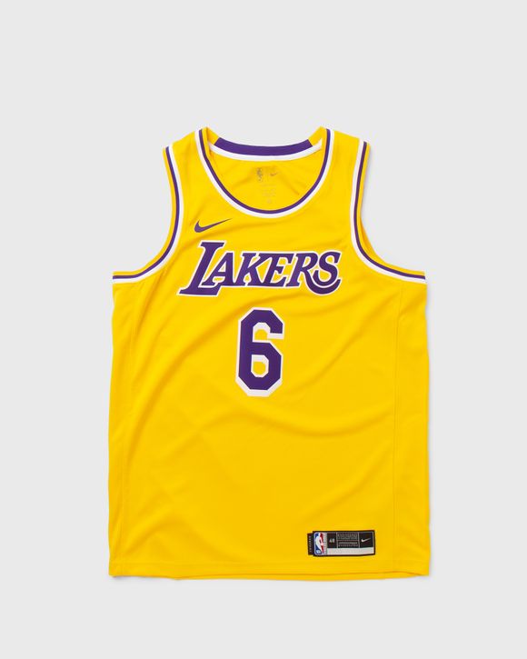 Nike LeBron James Lakers Icon Edition 2020 Jersey - Yellow