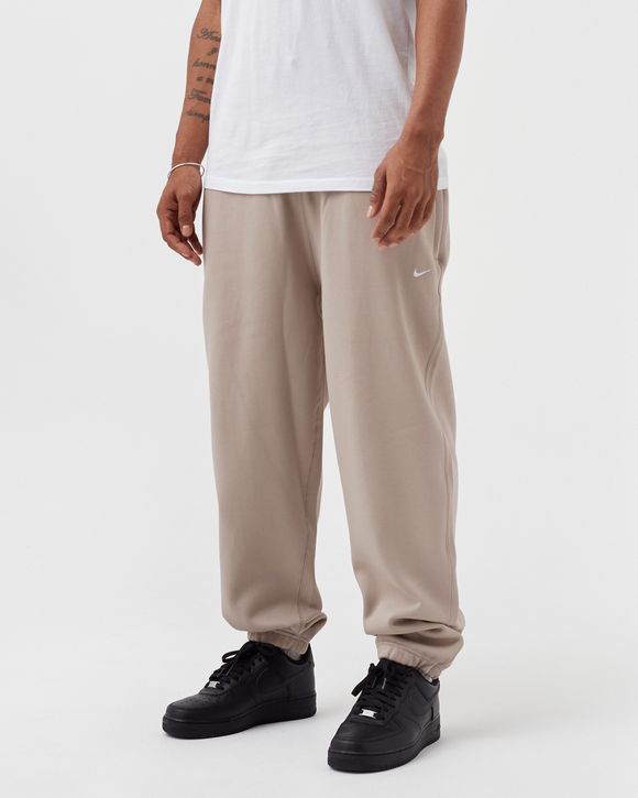 Nike NIKELAB Solo Swoosh Fleece Pant White BSTN Store