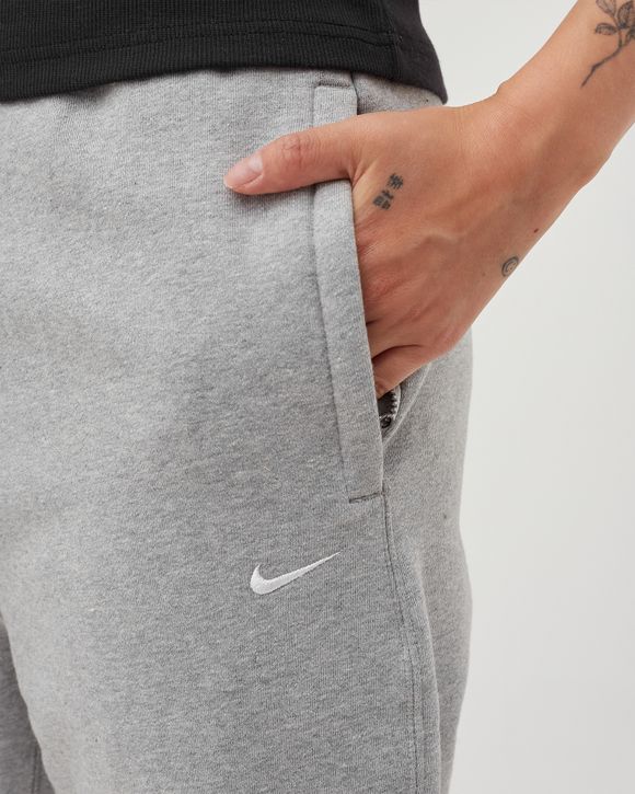 Nike NRG Solo Swoosh Women's Fleece Pants Gray CW5565-063