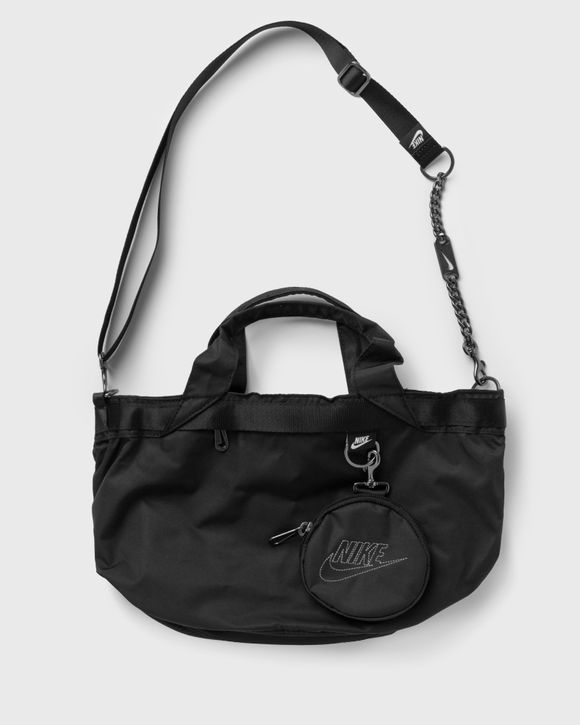  Nike Sportswear Futura Luxe Women's Tote Purse Bag (10L)  (Black/Light Smoke Grey) : Clothing, Shoes & Jewelry