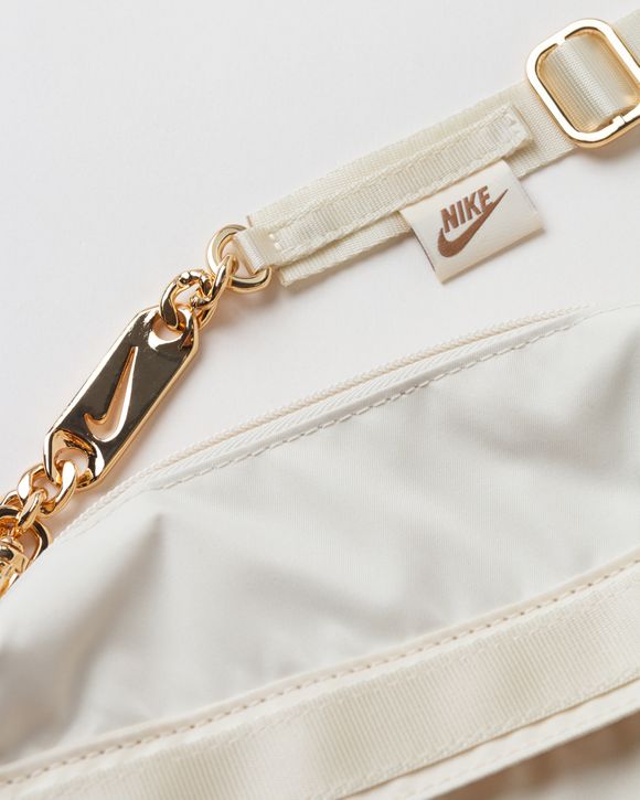 Nike Futura Luxe cross body multi pocket bag in stone